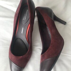 Rock Port padded Leather Pumps,  *NEW, size 8